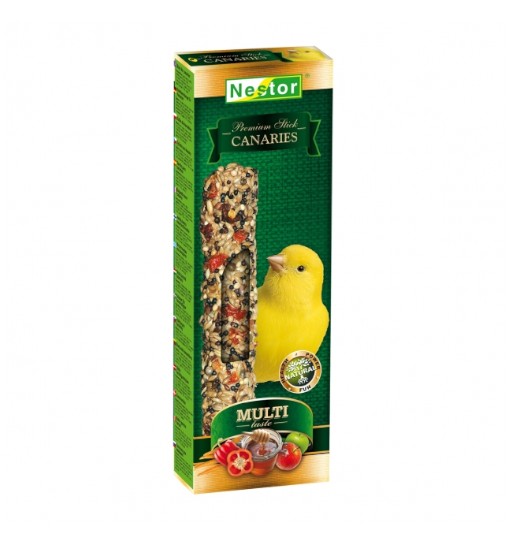 Nestor sticks for medium parrots with forest fruits