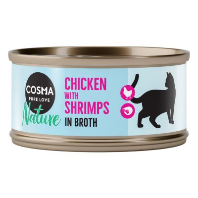 Cosma Nature Chicken breast and shrimp 70g
