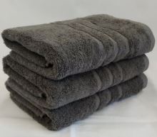 KLASIK PROUŽEK towel and bath towel gray