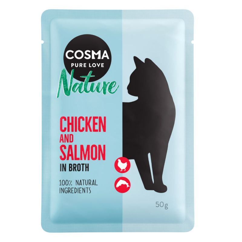 Cosma Nature chicken & salmon 50g