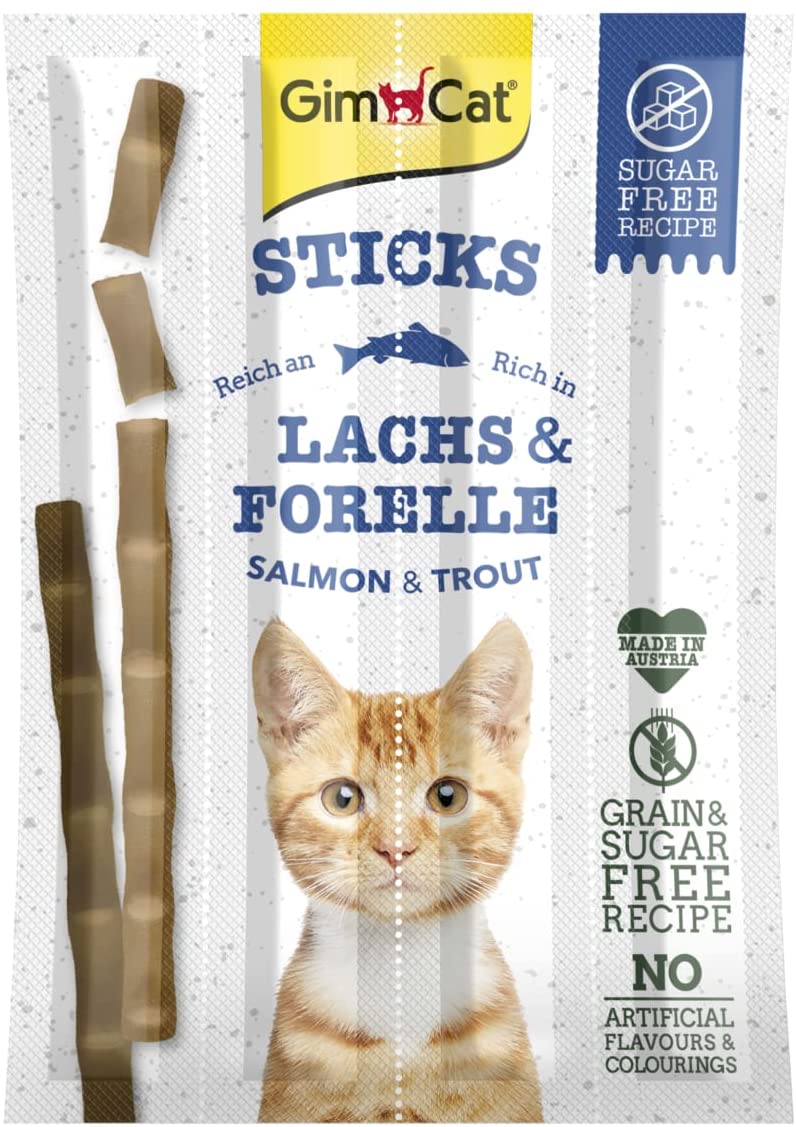 GimCat Salmon Sticks & Trout 4pcs