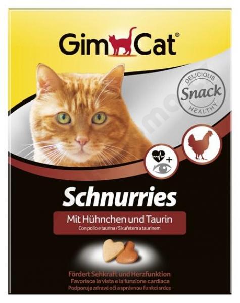 GimCat Schnurries taurin & kuře 420g Expirace 01/2023!!!