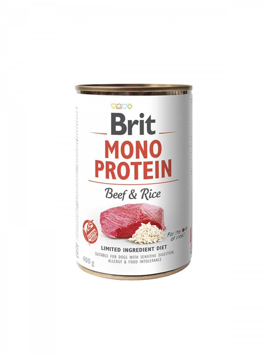 Brit Mono Protein Beef & Rice 400g