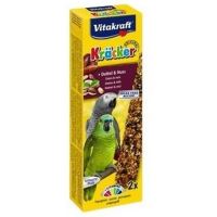 Vitakraft Bird Kräcker Velký papoušek datle + ořech tyč 2ks/180g