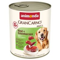 Animonda Gran Carno Adult hovězí &amp; kachní srdce 800g
