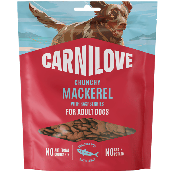 Carnilove Dog Crunchy Snack Mackerel & Raspberries 200g
