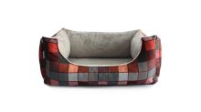 Rajen dog bed lined with plush 64x40cm, theme P-21/K-08