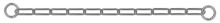 Collar metal puller long eye 1-row, 2 variations of dimensions, Tommi