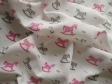 Cloth diaper Horse pink