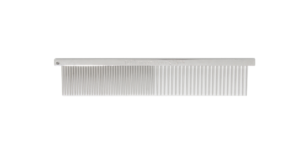 TLC comb in Greyhound style, fine 12x1,6cm