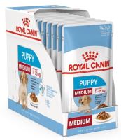 Royal Canin Medium Puppy kapsička 10x140g EXPIRACE 21. 1. 2022