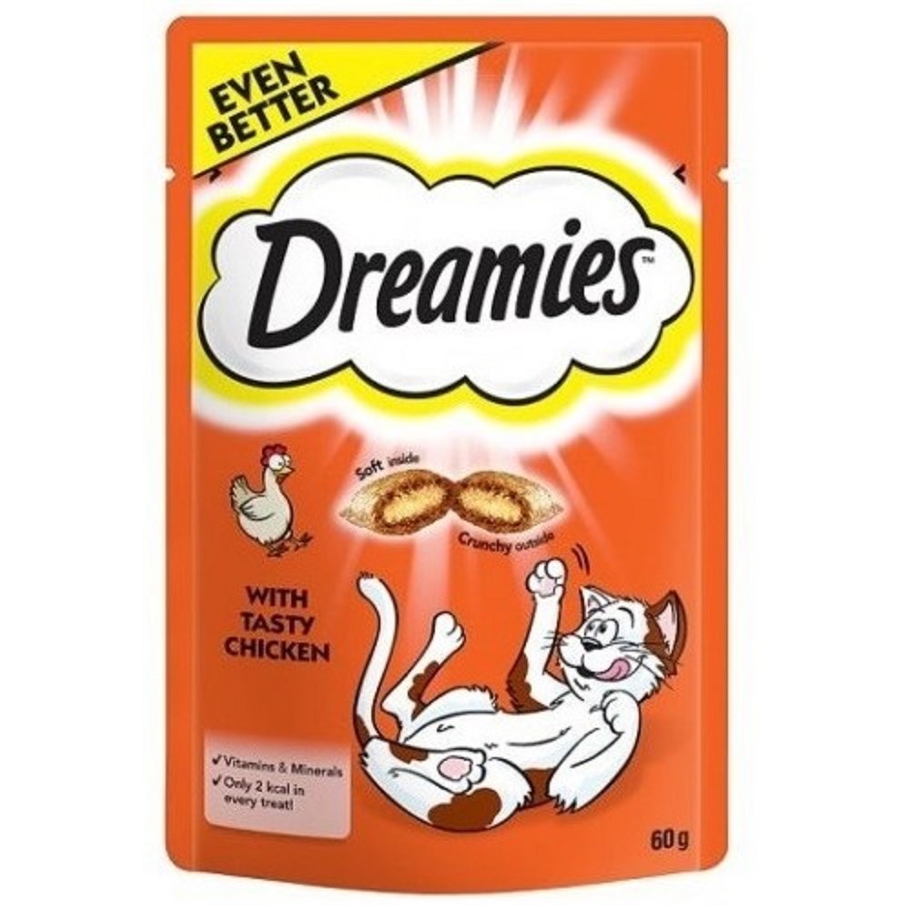 Dreamies cat chicken 60g / 6pcs