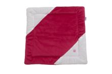 Rajen plush blanket red (small)