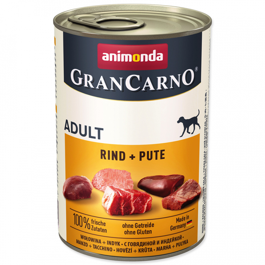 Animonda Gran Carno Adult Beef & Turkey 400g