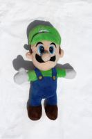 Plyšový Luigi ze Super Mario