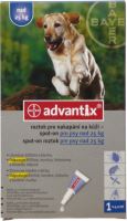 Bayer Advantix Spot On for dogs over 25kg 1x4ml