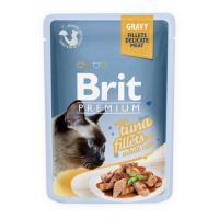 Brit Premium Cat Tuna Fillets &amp; Gravy 85g