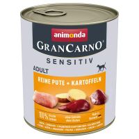 Animonda GranCarno Sensitiv Adult krutí s bramborami 800g