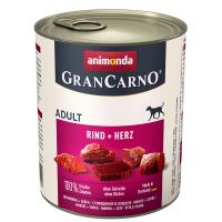 Animonda Gran Carno Adult hovězí &amp; srdce 800g