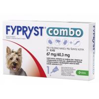 Fypryst combo spot-on 67/60,3mg pes 2-10kg