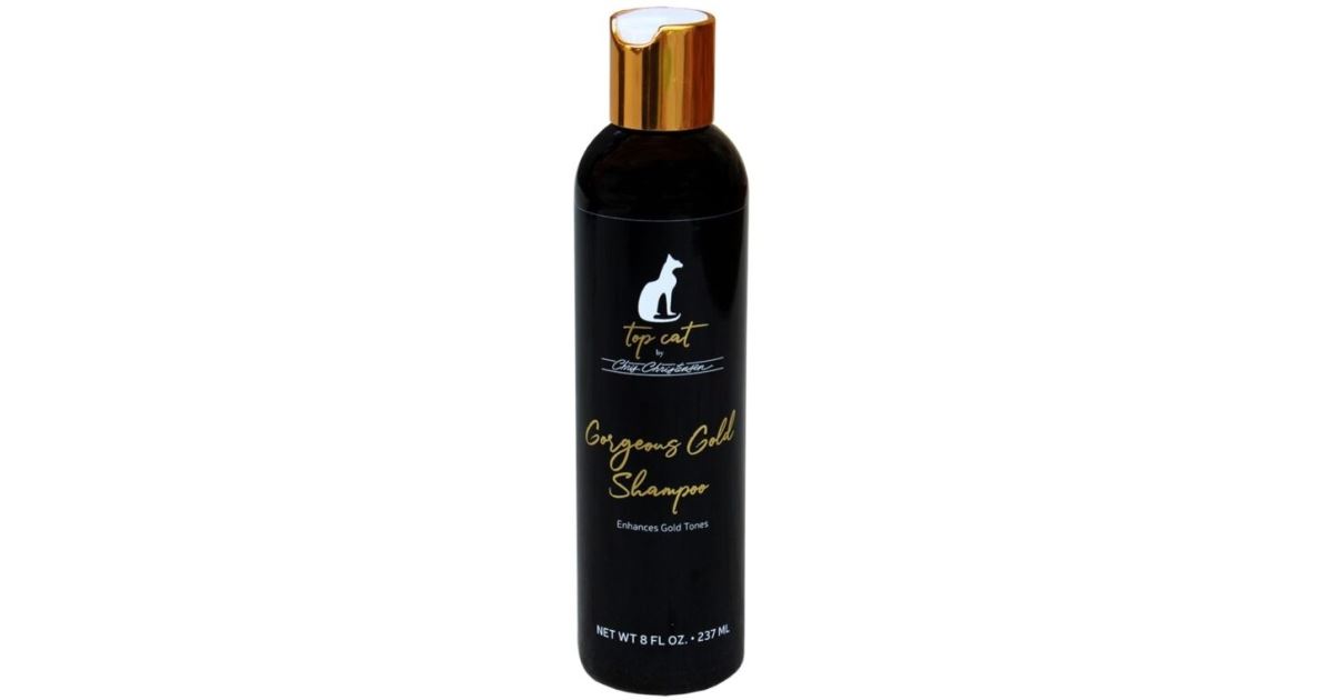 Chris Christensen Gold On Gold Hundeshampoo – 1,89 L, Für Glänzendes Fell, Intensiviert Gold-/Rottöne