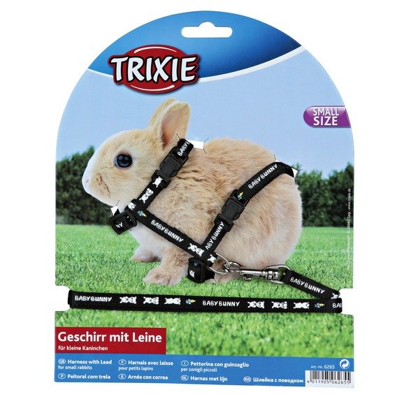 Trixie postroj pro králíka Baby Bunny 20-33cm, 0,8cm, délka 1,25m