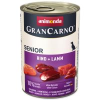 Animonda Gran Carno Senior hovězí &amp; jehněčí 400g