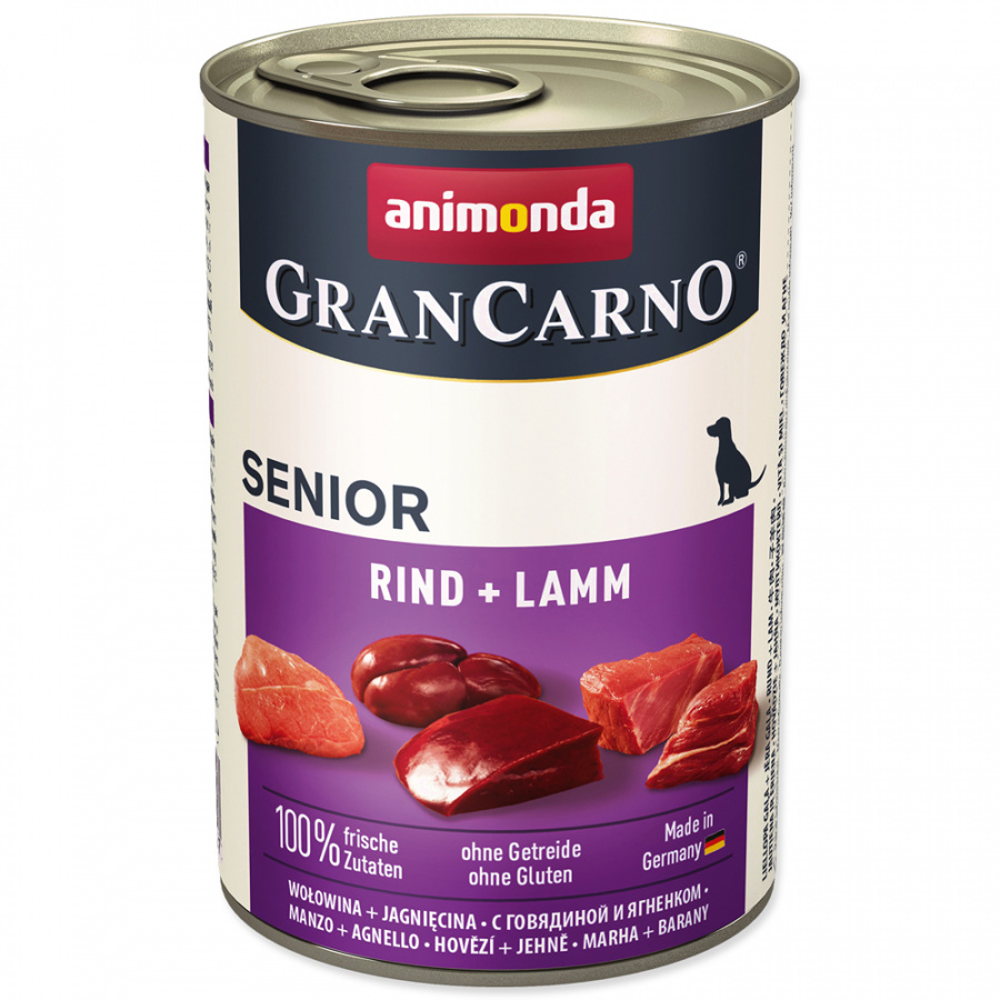 Animonda Gran Carno Senior hovězí & jehněčí 400g