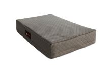 Ortopedická zdravotní matrace pro psa / kočku I-pelisek EKO kůže šedá 100x80cm