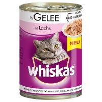 Whiskas adult salmon in jelly 400 g