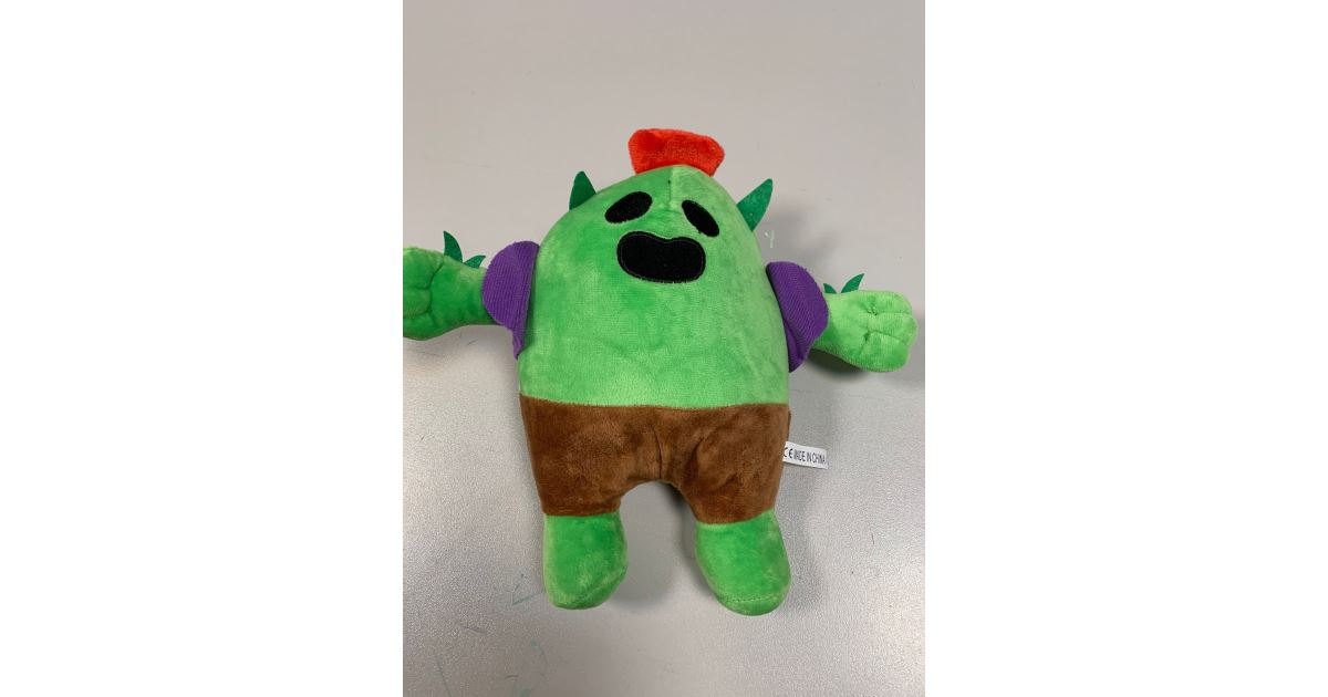 Plush character Spike from the game Brawl Stars