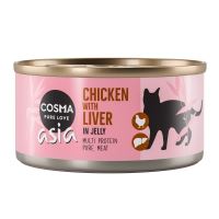 Cosma Thai/Asia kuře s játry v želé 85g
