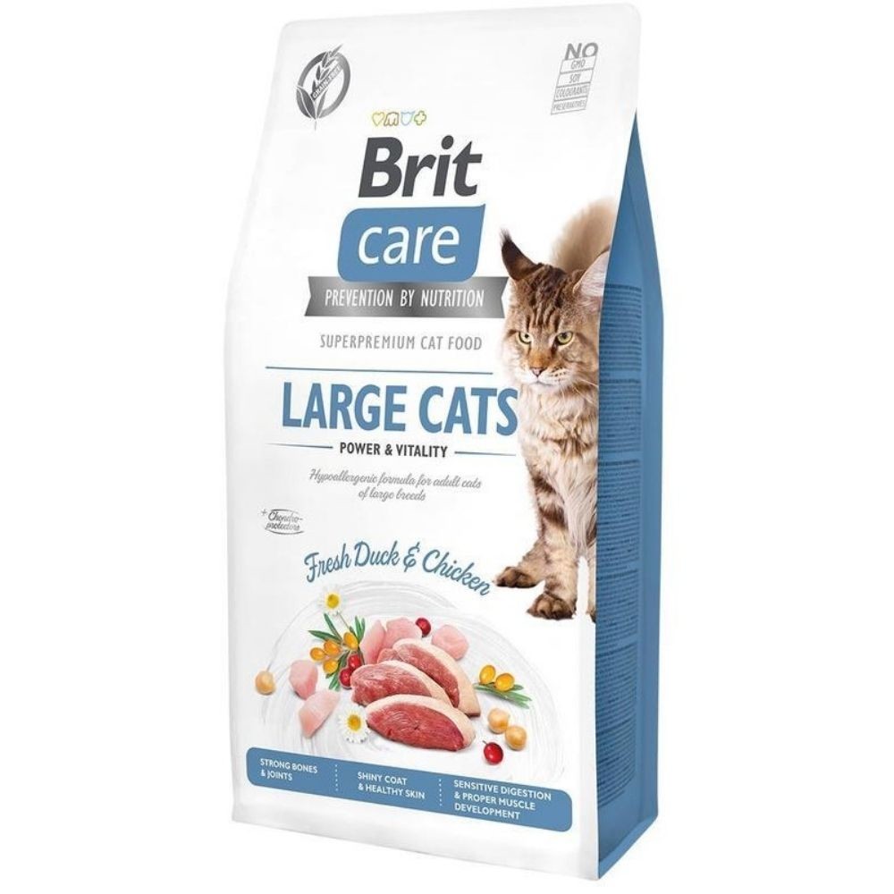 Brit Care cat Large cats Power& Vitality, Grain-Free 400g