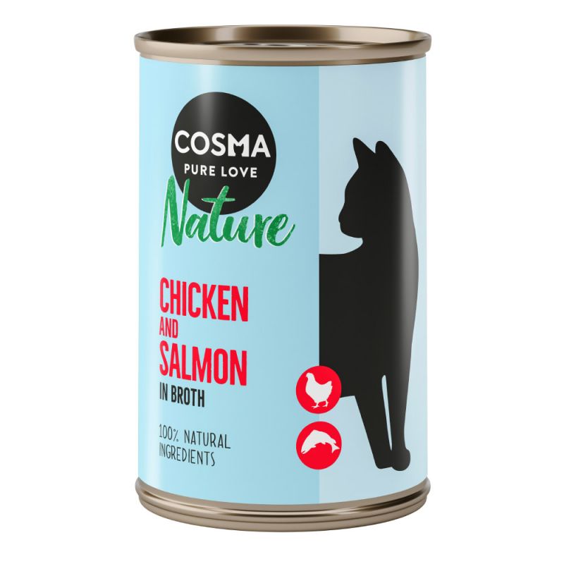 Cosma Nature Chicken & Salmon 140g