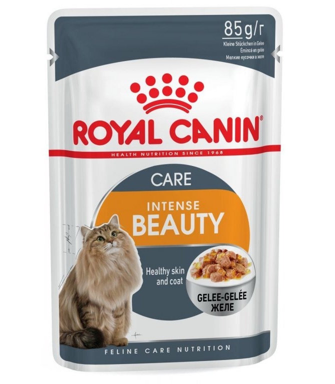 Royal Canin Intense Beauty v želé kapsička 12x85g