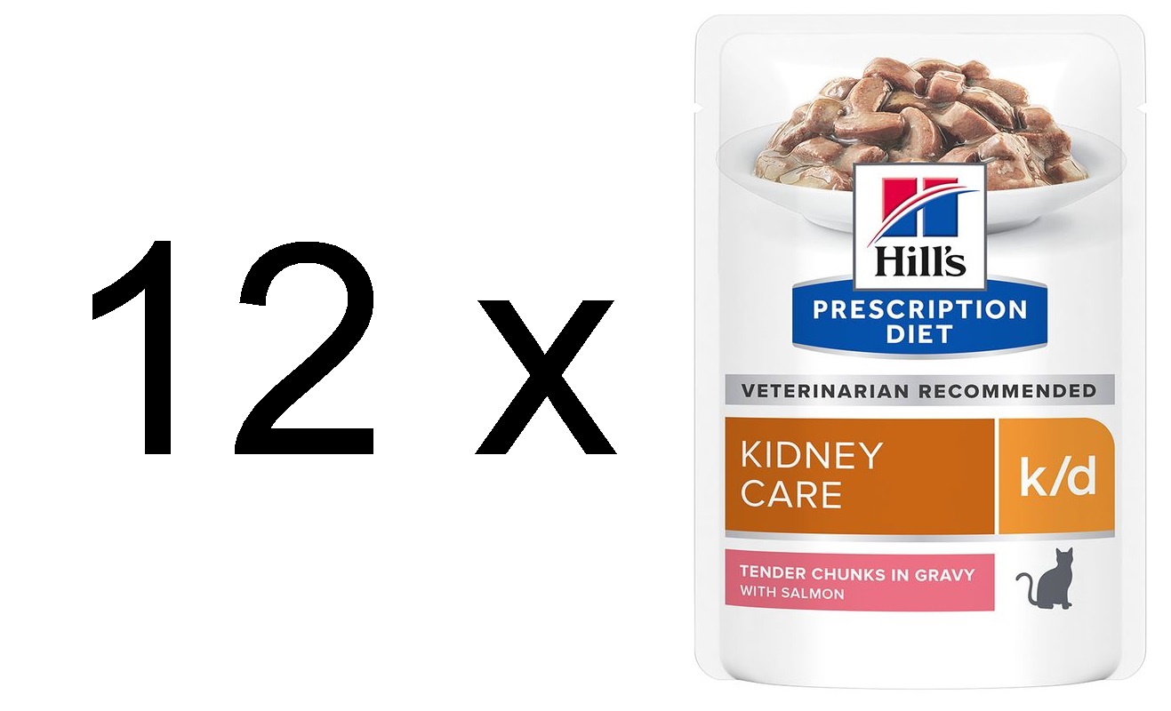 Hill's Prescription Diet K/D Losos 12x85g