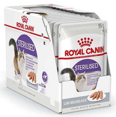 Royal Canin Sterilised paštika kapsička 12x85g