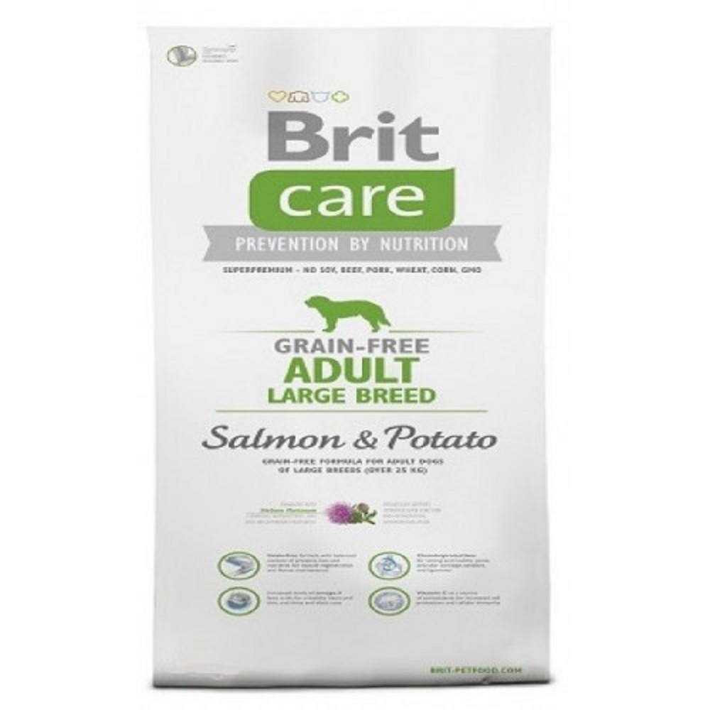 Brit Care Grain-Free Adult LB Salmon & Potato 1kg