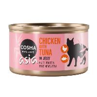 Cosma Thai/Asia kuře s tuňákem v želé 85g
