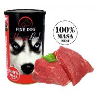 Fine dog beef 100% meat 1200g