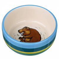 Trixie ceramic bowl with a guinea pig motif 250ml / 11cm