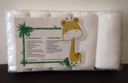 Baby cloth diaper Bamboo 70x70cm