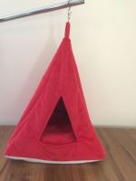 Rajen hanging igloo red (large)