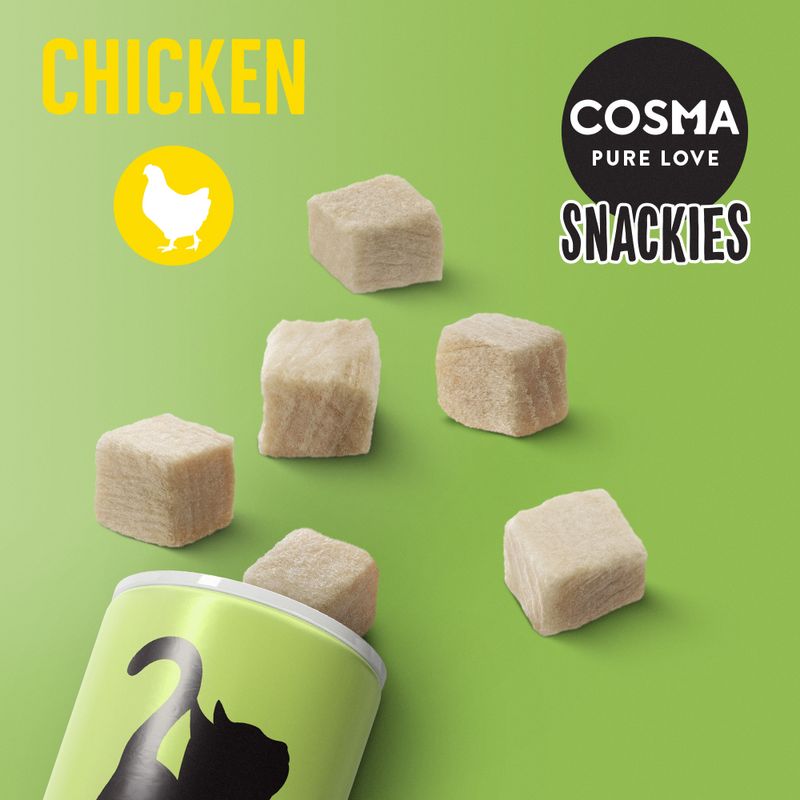 Cosma dried cat snacks chicken 26g