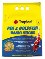 Tropical Koi &amp; Goldfish Basic Sticks 1000ml (90g)