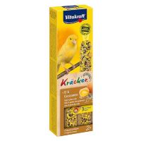 Vitakraft Bird Kräcker Kanár vejce + trávové semínko tyč 2ks/60g