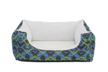 Rajen dog bed lined with plush 64x40cm, theme P-08/K-10
