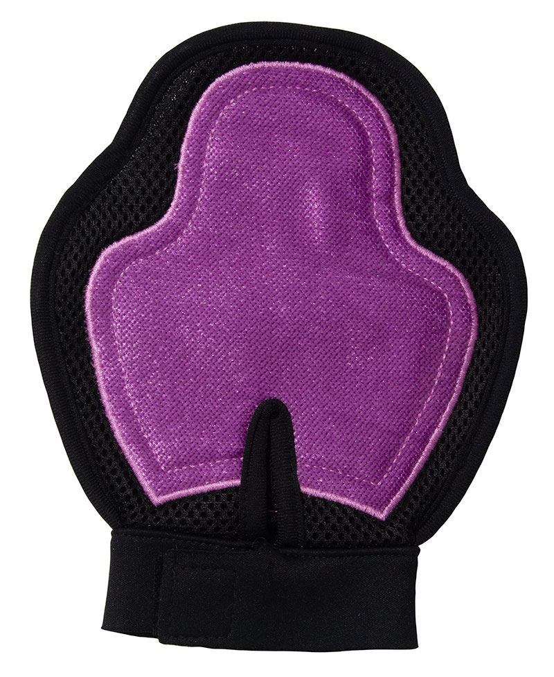 Massage gloves made of hard rubber