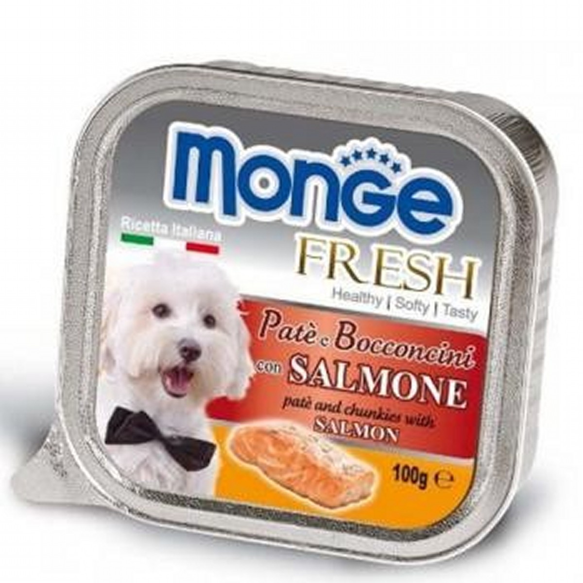 Monge Fresh pâté with pieces of salmon 100g