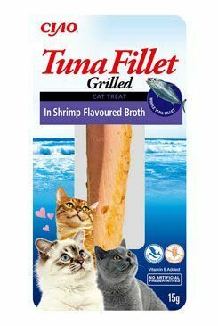 Churu Cat Tuňákový filet v krevetovém vývaru 15g